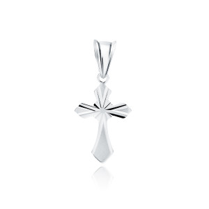 Cruciulita argint pandantiv DiAmanti K0226R-DIA (Argint 925‰ 0,8 g.)